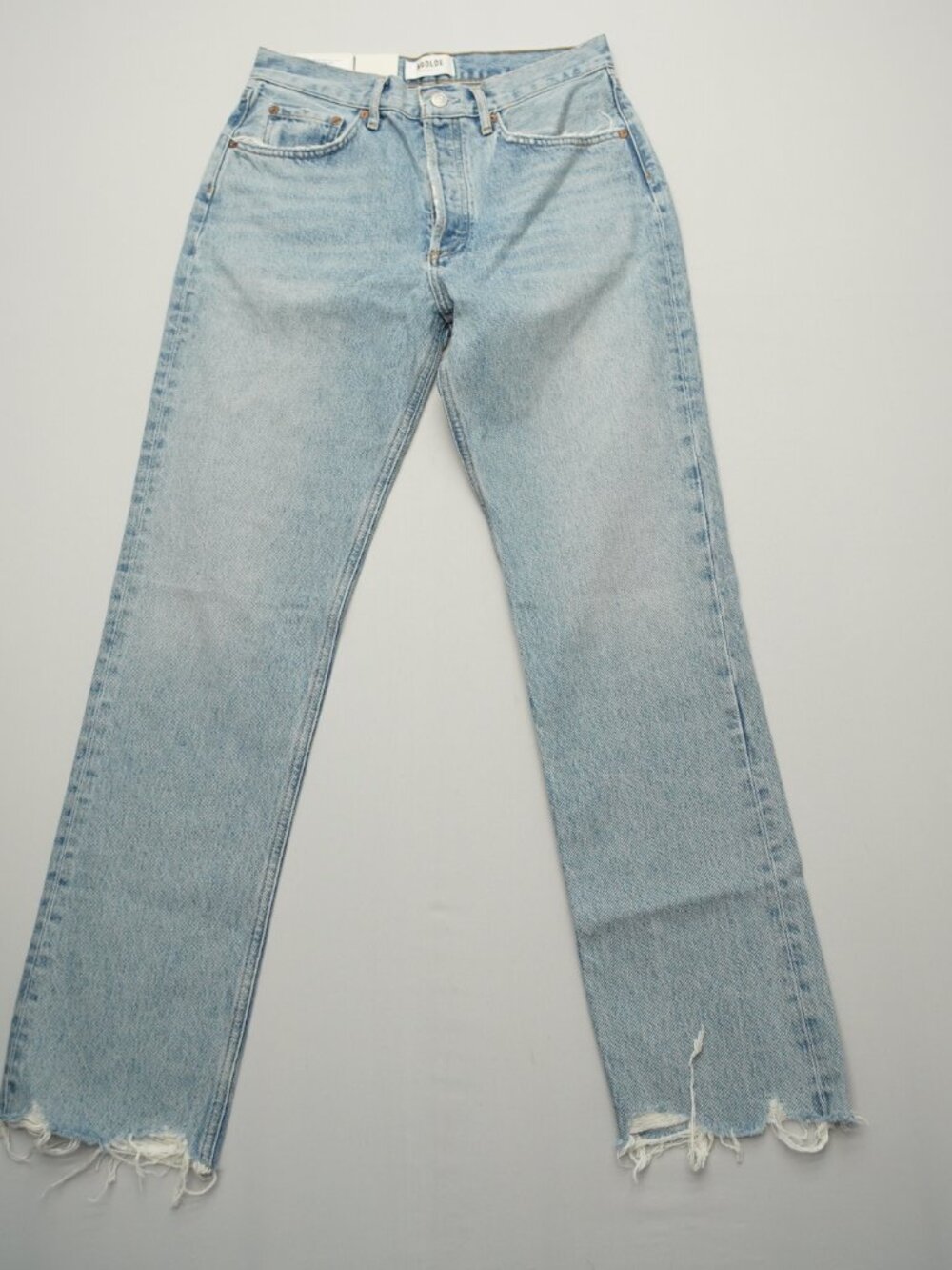 AGOLDE Lana Mid Rise Vintage Straight Jeans in Curio Size 27 NWT - Picture 3 of 13